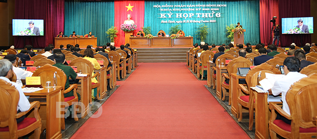 Khai mạc kỳ họp thứ 6 HĐND tỉnh khóa XIII