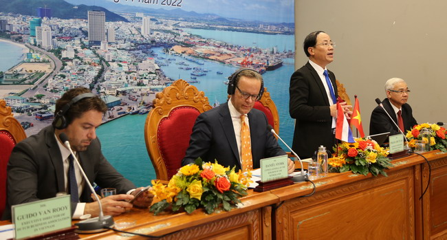 Hội thảo xúc tiến thu hút đầu tư các DN Hà Lan vào Bình Định